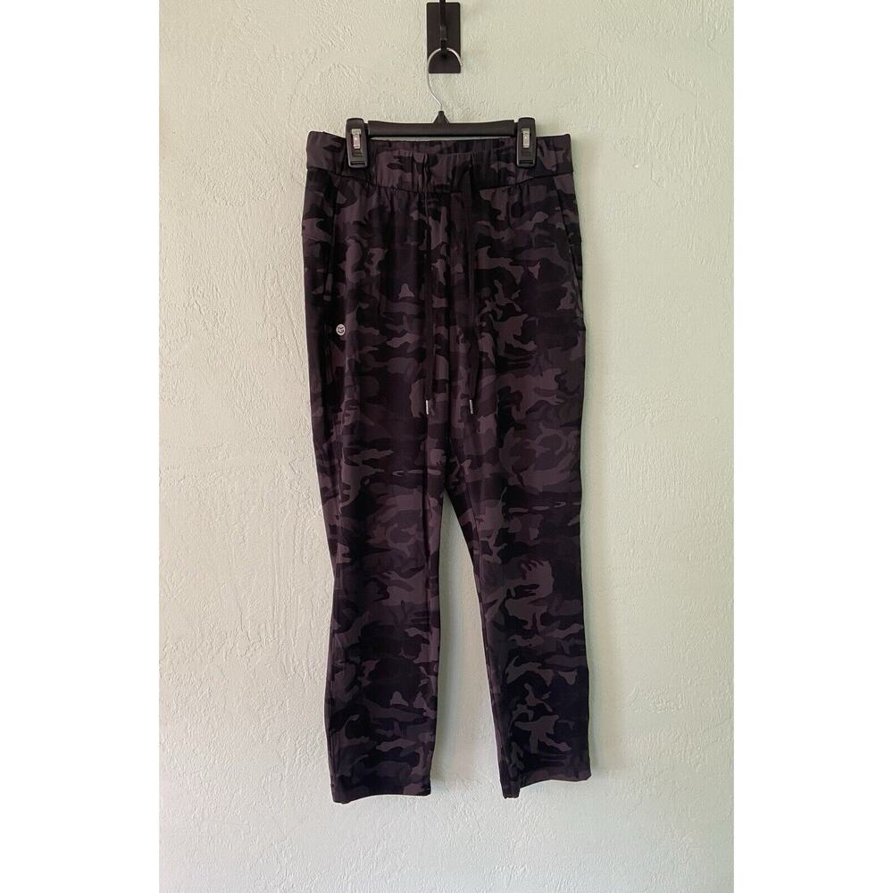 G Gradual Women's Small Black Camp Pants with Deep Pockets Stretch Pants